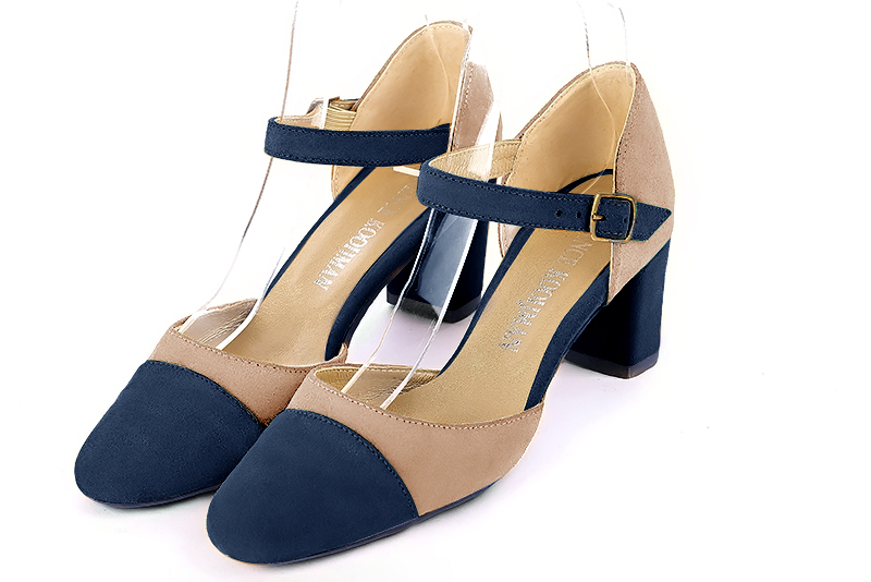 Navy blue dress shoes for women - Florence KOOIJMAN